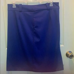 Dark Blue George Mini Skirt